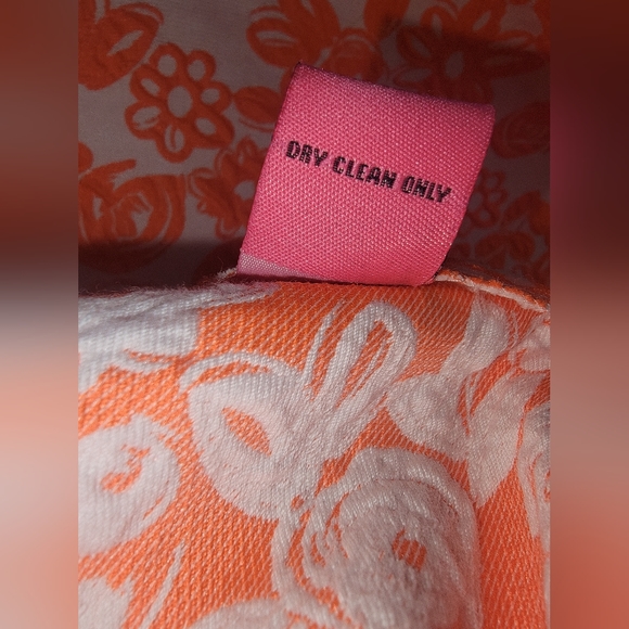 Floral Orange Sleeveless Dress - Picture 5 of 7